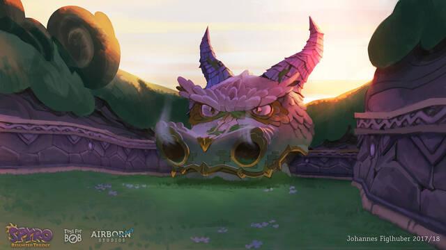 Spyro Reignited Trilogy - Las mejores ilustraciones de 2018 -