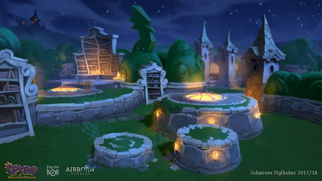 Spyro Reignited Trilogy - Las mejores ilustraciones de 2018 -