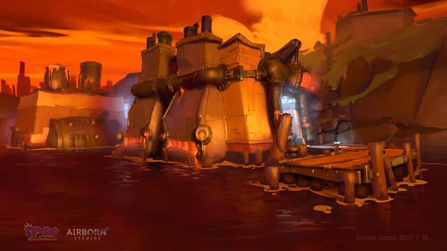 Spyro Reignited Trilogy - Las mejores ilustraciones de 2018 -