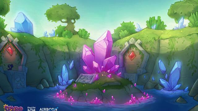 Spyro Reignited Trilogy - Las mejores ilustraciones de 2018 -