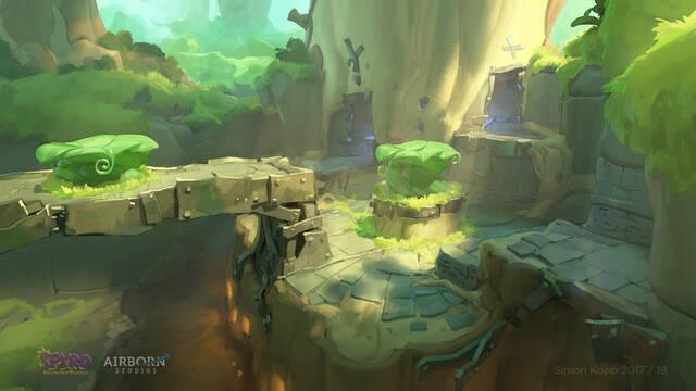 Spyro Reignited Trilogy - Las mejores ilustraciones de 2018 -