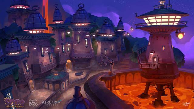 Spyro Reignited Trilogy - Las mejores ilustraciones de 2018 -