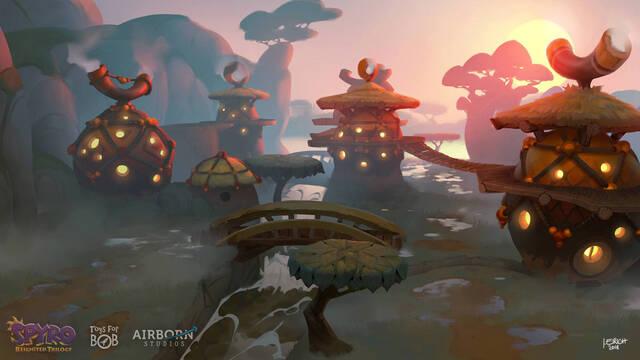 Spyro Reignited Trilogy - Las mejores ilustraciones de 2018 -