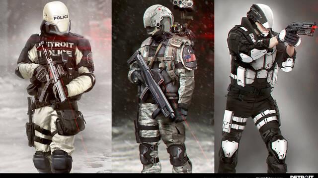 Detroit: Become Human - Las mejores ilustraciones de 2018 -