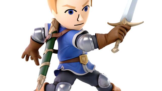 Super Smash Bros. Ultimate - Todos los personajes - 52. Mii Espadachín
