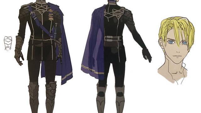 Fire Emblem Three Houses - Ilustraciones - feth dimitri concept