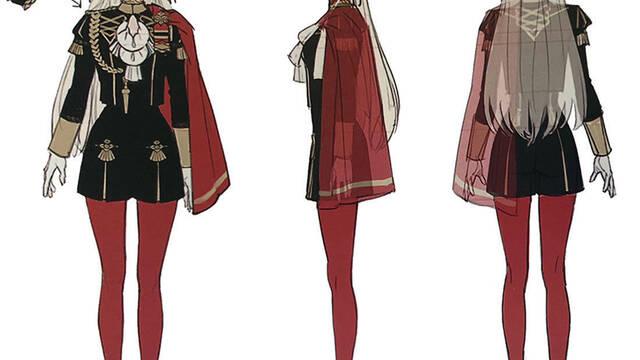Fire Emblem Three Houses - Ilustraciones - feth edelgard concept