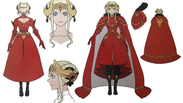 Fire Emblem Three Houses - Ilustraciones - feth edelgard future concept