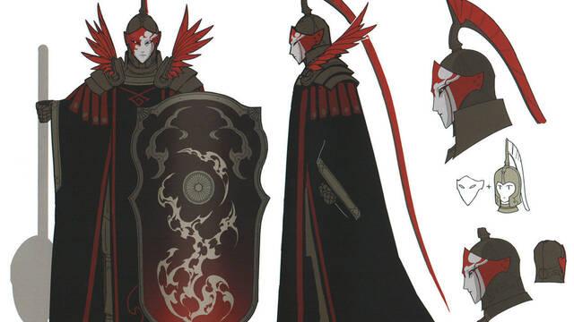 Fire Emblem Three Houses - Ilustraciones - feth flame emperor concept