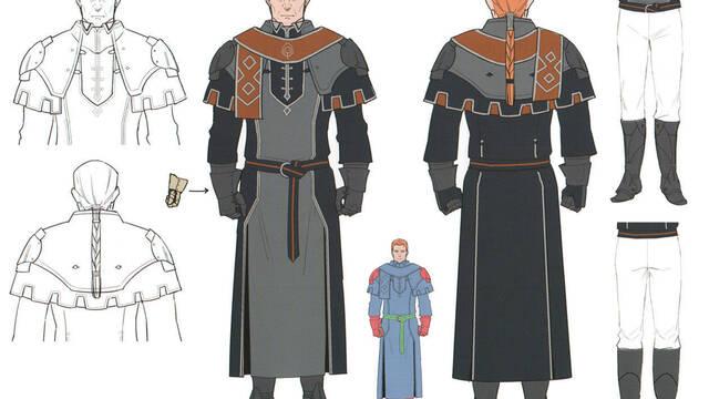 Fire Emblem Three Houses - Ilustraciones - feth gilbert concept
