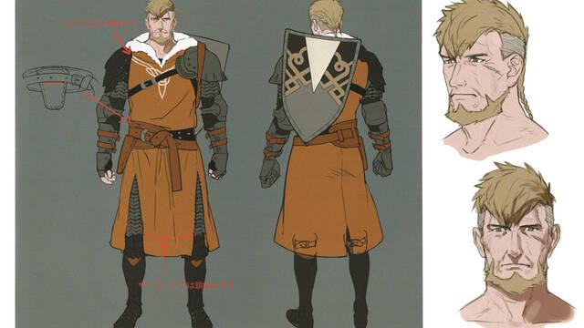 Fire Emblem Three Houses - Ilustraciones - feth jeralt concept