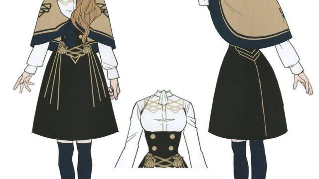 Fire Emblem Three Houses - Ilustraciones - feth mercedes concept