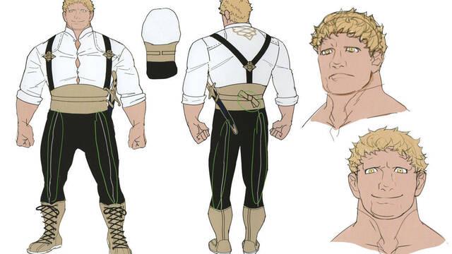 Fire Emblem Three Houses - Ilustraciones - feth raphael concept