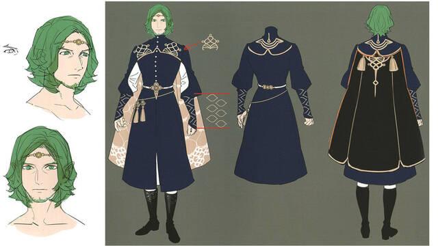 Fire Emblem Three Houses - Ilustraciones - feth seteth concept