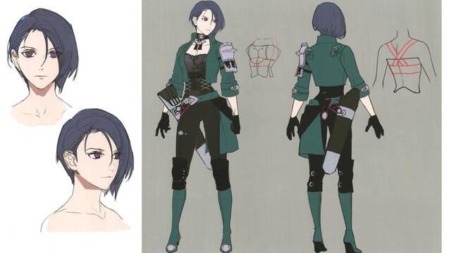 Fire Emblem Three Houses - Ilustraciones - feth shamir concept