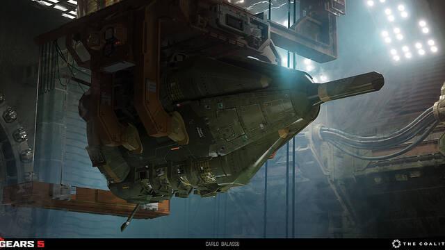 Gears 5 - Ilustraciones - carlo balassu nose cone ns v01 2019