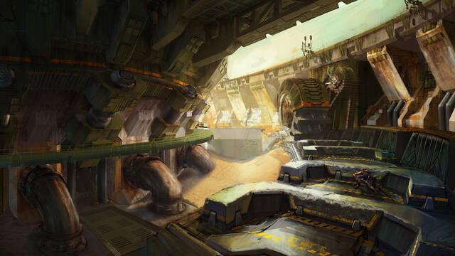 Gears 5 - Ilustraciones - cesar rizo gears5 turntable1920