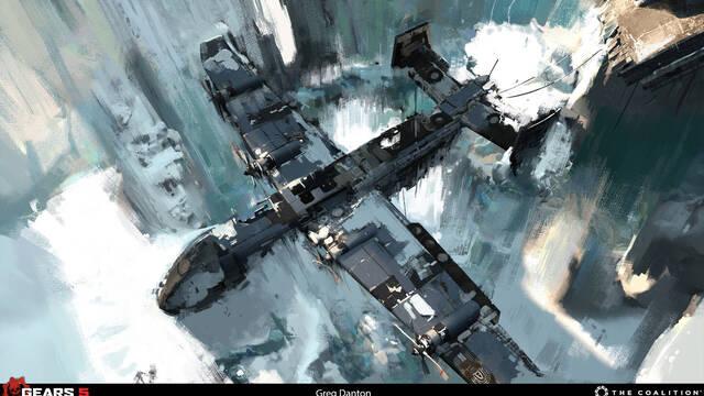 Gears 5 - Ilustraciones - greg danton gears 26