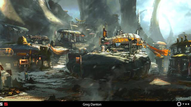 Gears 5 - Ilustraciones - greg danton gears 33