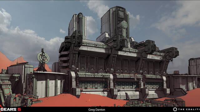 Gears 5 - Ilustraciones - greg danton gears 37