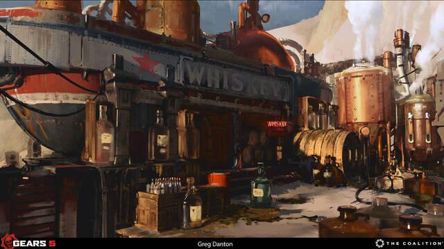 Gears 5 - Ilustraciones - greg danton gears 44