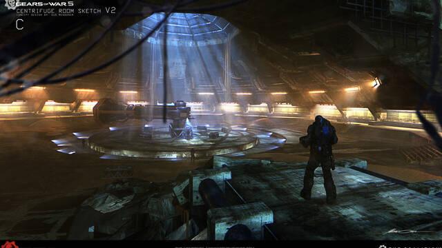 Gears 5 - Ilustraciones - gus mendonca gm centrifugeroom octa exploresketch 03c