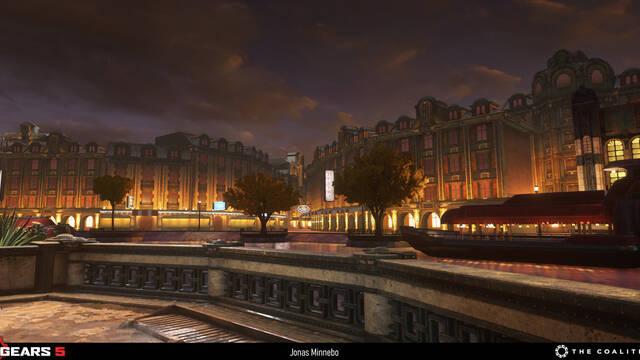 Gears 5 - Ilustraciones - jonas minnebo district mattepainting02