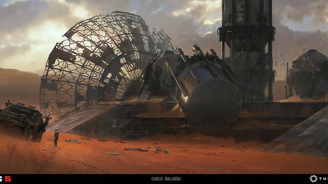 Gears 5 - Ilustraciones - carlo balassu 07cas