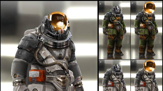 Gears 5 - Ilustraciones - kev chu 17