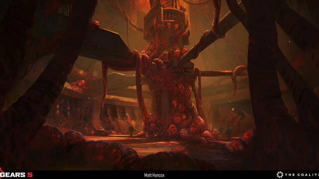 Gears 5 - Ilustraciones - matt hancox matt hancox escape 05