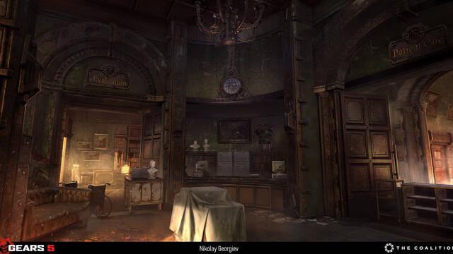 Gears 5 - Ilustraciones - nikolay georgiev gears 5 nik asylum 01