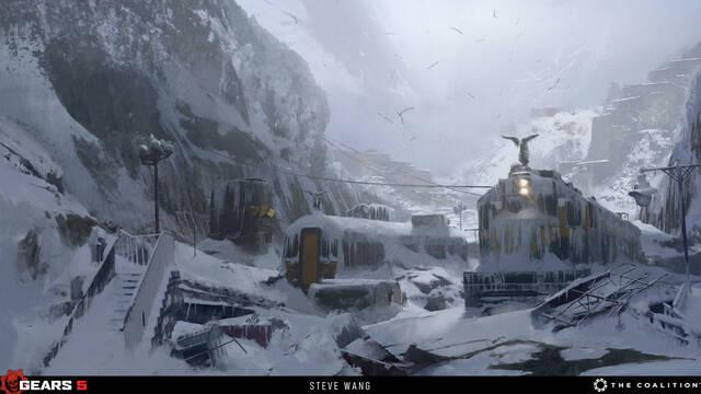 Gears 5 - Ilustraciones - swang 09