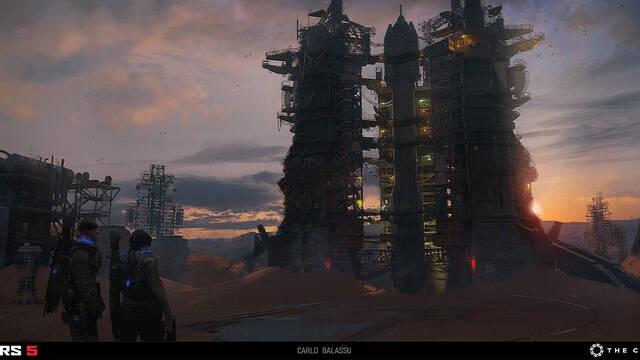 Gears 5 - Ilustraciones - carlo balassu launchpx closed a 03d