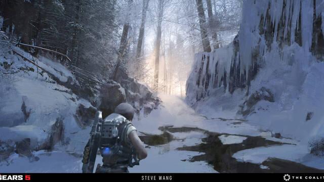 Gears 5 - Ilustraciones - swang 31