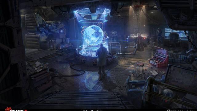 Gears 5 - Ilustraciones - tyler bradley bairds workshop