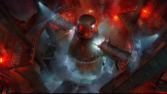 Gears 5 - Ilustraciones - tyler bradley facility silomoment