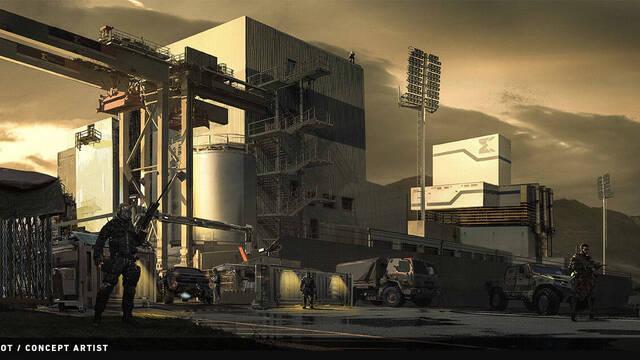 Ghost Recon Breakpoint - Ilustraciones - aymeric thevenot pmc industry vigilance