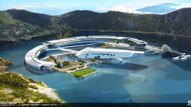 Ghost Recon Breakpoint - Ilustraciones - aymeric thevenot skell campus caldera