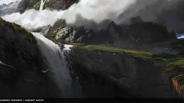 Ghost Recon Breakpoint - Ilustraciones - aymeric thevenot waterfall