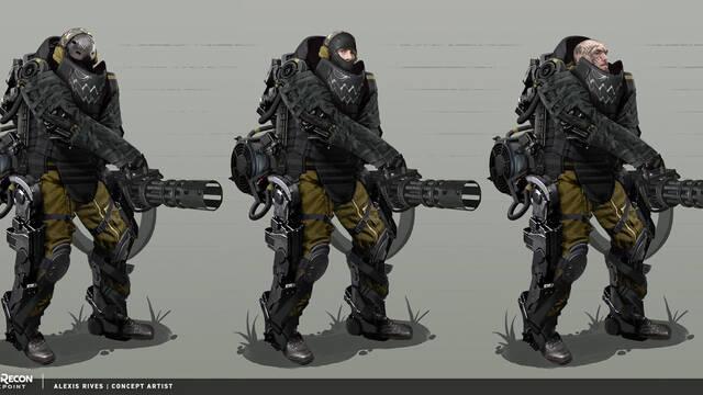 Ghost Recon Breakpoint - Ilustraciones - alexis rives heavy 03 copie