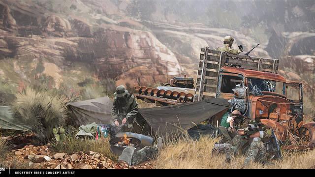 Ghost Recon Breakpoint - Ilustraciones - geoffrey bire 01