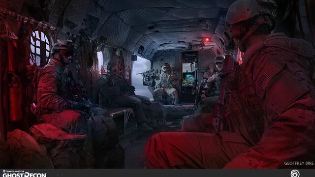 Ghost Recon Breakpoint - Ilustraciones - geoffrey bire fp animatic01