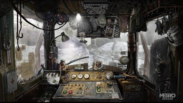 Metro Exodus - Ilustraciones - anastasiia tkach dresina 07 promo 003