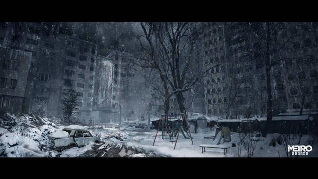 Metro Exodus - Ilustraciones - vlx tkach m35 con loc dex city frozen streets 002