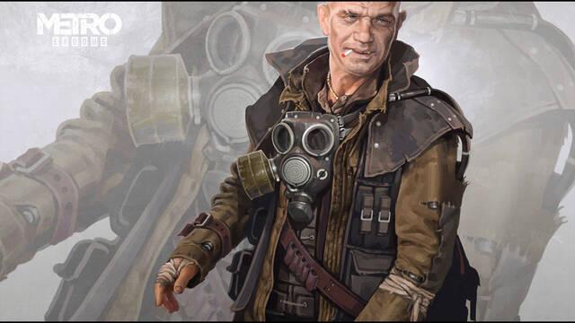 Metro Exodus - Ilustraciones - vlx tkach m35 final con characters krest long 003