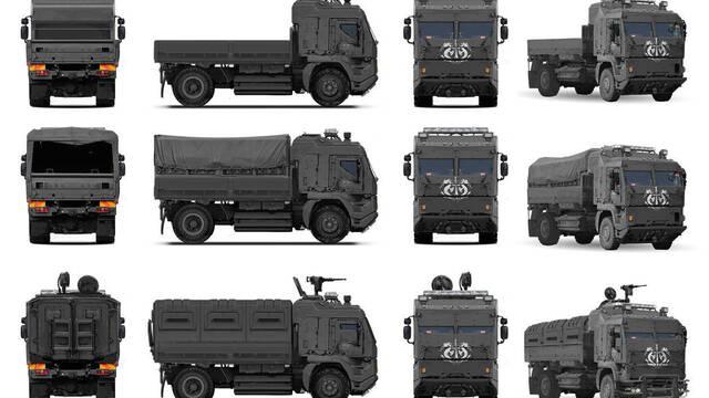 Mortal Kombat 11 - Ilustraciones - mk11 armored truck