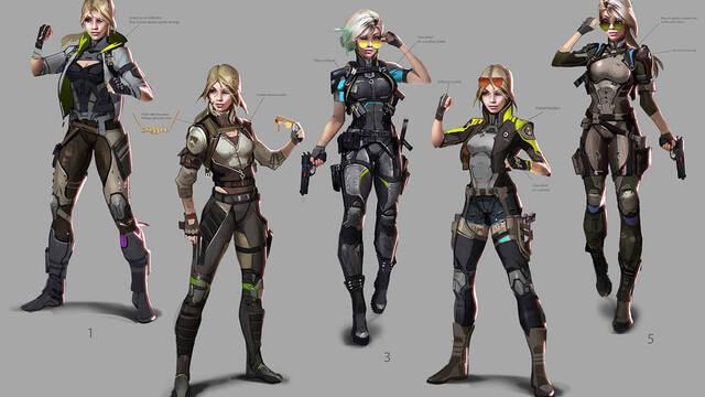 Mortal Kombat 11 - Ilustraciones - mk11 cassie cage outfit