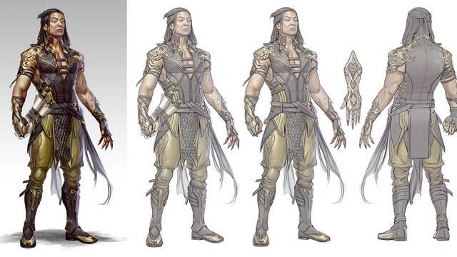Mortal Kombat 11 - Ilustraciones - mk11 shang tsung concept