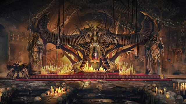Mortal Kombat 11 - Ilustraciones - mk11 cathedral of shinnok