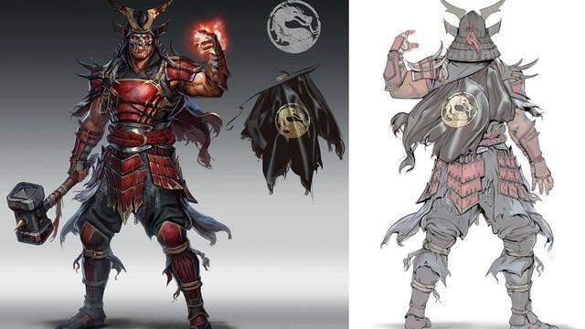 Mortal Kombat 11 - Ilustraciones - mk11 shao kahn concept art